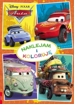 Disney Pixar Auta Naklejam i koloruję