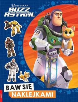 Disney Pixar Buzz Astral Baw się naklejkami