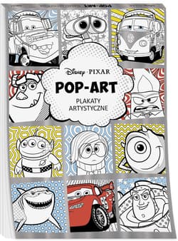 Disney Pixar Pop art Plakaty artystyczne
