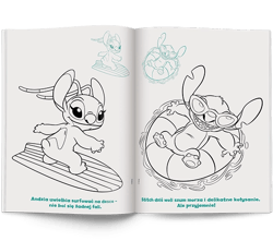 Galeria - zdjęcie nr. 2 - Disney Stich. Kolorowanka z naklejkami