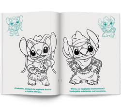 Galeria - zdjęcie nr. 3 - Disney Stich. Kolorowanka z naklejkami