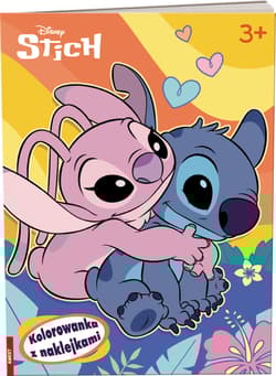 Disney Stich kolorowanka z naklejkami NA-9135