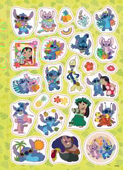 Galeria - zdjęcie nr. 2 - Disney Stich Mega kolorowanka brokatowe naklejki KOLB-9101