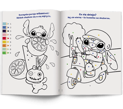 Galeria - zdjęcie nr. 2 - Disney Stitch Kolorowanka według kod KKO-9106