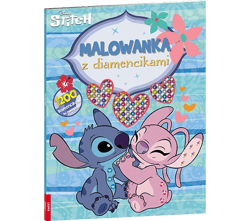 Disney Stitch Malowanka z diamencikami DKO-9101 - Opracowanie Zbiorowe