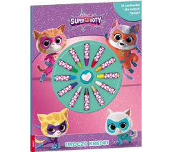 Disney Super Koty Urocze kredki CRA-9102