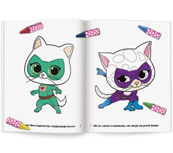 Galeria - zdjęcie nr. 2 - Disney Super Koty Urocze kredki CRA-9102