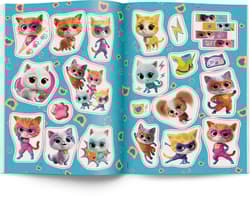 Galeria - zdjęcie nr. 3 - Disney Superkoty kolorowanka z naklejkami NA-9136