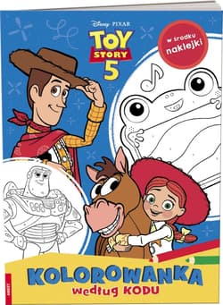 Disney Toy Story 5. Kolorowanka według kodu - Opracowanie Zbiorowe
