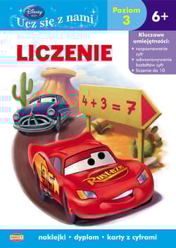 Disney Ucz się z nami Auta Liczenie UDB12 - Praca zbiorowa