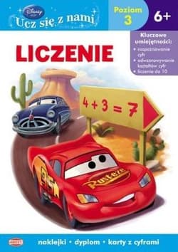 Disney Ucz się z nami Auta Liczenie UDB12 - Praca zbiorowa