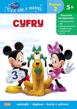 Disney Ucz się z nami Cyfry Poziom 2 UDB-3 Klub Przyjaciół Myszki Miki 5+ - Praca zbiorowa