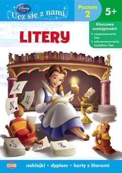 Disney Ucz się z nami Księżniczka Litery UDB11 - Praca zbiorowa