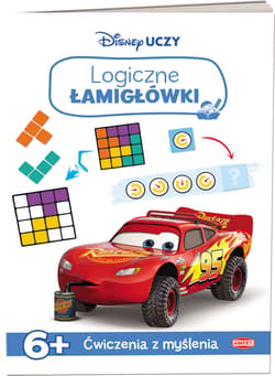 Disney Uczy Auta Logiczne łamigłówki ŁAM-9301 - Opracowanie Zbiorowe