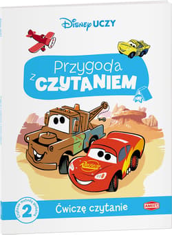 Disney uczy Auta Przygoda z czytaniem Ćwiczę czytanie Poziom 2 Czytanie metodą globalną - Opracowanie Zbiorowe