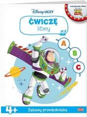 Disney Uczy Ćwiczę  litery 4+ - Praca zbiorowa