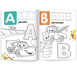 Galeria - zdjęcie nr. 3 - DISNEY UCZY. Disney Mix. Alfabet do kolorowania