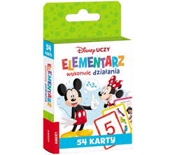 Disney uczy Elementarz wykonuję działania karty UEK-9303 - Opracowanie Zbiorowe