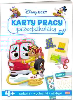 Disney Uczy Karty pracy przedszkolaka 4 lata - Praca zbiorowa