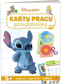 Disney Uczy Karty pracy przedszkolaka 5 lat