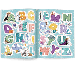 Galeria - zdjęcie nr. 3 - DISNEY UCZY. Kraina lodu. Alfabet do kolorowania