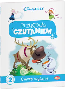 Disney uczy Kraina Lodu Przygoda z czytaniem Ćwiczę czytanie Poziom 2 Czytanie metodą globalną - Opracowanie Zbiorowe
