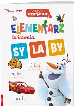 Disney uczy mix Elementarz Ćwiczenia Sylaby