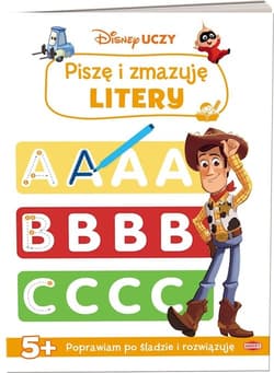 Disney uczy mix Piszę i zmazuję Litery - Opracowanie Zbiorowe