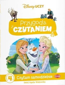 Disney Uczy Przygoda z czytaniem Kraina Lodu Czytam samodzielnie poziom 4 Czytanie metodą sylabową - Agata  Widzowska
