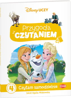 Disney Uczy Przygoda z czytaniem Kraina Lodu Czytam samodzielnie poziom 4 Czytanie metodą sylabową - Agata  Widzowska