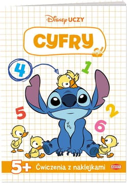 Disney uczy. Stitch. Ćwiczenia z naklejkami Cyfry - Praca zbiorowa