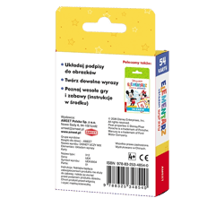 Galeria - zdjęcie nr. 2 - Disney uczy Układam wyrazy karty 6+ UEK-9304