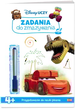 Disney Uczy. Zadania do zmazywania. Auta w trasie - Opracowanie Zbiorowe