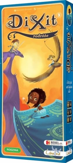 Dixit 3: Podróże - gra planszowa - Jean-Louis  Roubira