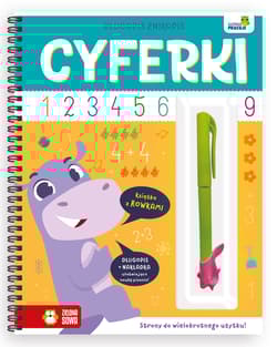 Długopis znikopis. Cyferki - Opracowanie Zbiorowe