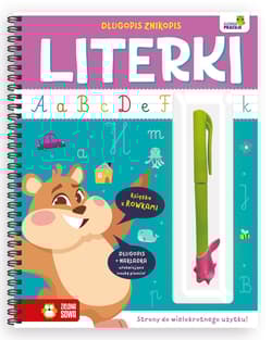 Długopis znikopis. Literki - Opracowanie Zbiorowe