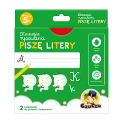 Dłuuugie rysowanki Piszę litery 5+ - Opracowanie Zbiorowe