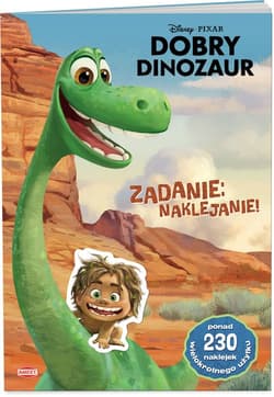Dobryu dinozaur. Zadanie: naklejanie! - Opracowanie Zbiorowe