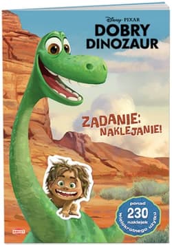 Dobryu dinozaur. Zadanie: naklejanie! - Opracowanie Zbiorowe