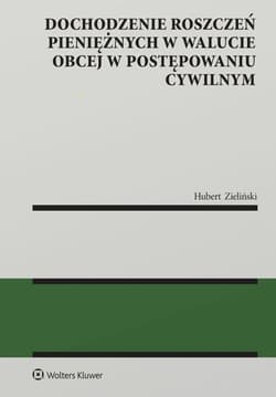 Dochodzenie roszczeń pieniężnych w walucie obcej w postępowaniu cywilnym - Hubert Zieliński