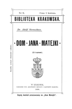 Dom Jana Matejki - przewodnik - Adolf Sternschuss