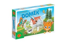 Domek do malowania z kotkiem