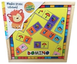 Domino drewniane Duże