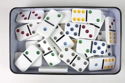 Galeria - zdjęcie nr. 3 - Domino klasyczne szóstkowe (w puszce z oknem)