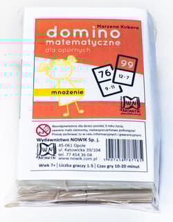 Domino matematyczne dla opornych Mnożenie - Marzena Kubera