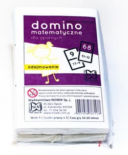 Domino matematyczne dla opornych Odejmowanie - Marzena Kubera