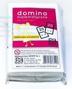 Domino matematyczne dla opornych Tabliczka mnożenia
