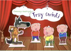 Domowy teatrzyk. Trzy Świnki - Opracowanie Zbiorowe