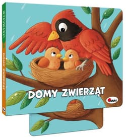 Domy zwierząt. Książeczka z ruchomymi elementami. Wysuwanki - Opracowanie Zbiorowe