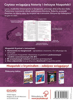 Galeria - zdjęcie nr. 2 - ¿Dónde está Laura? Gdzie jest Laura? Hiszpański kryminał z ćwiczeniami. Poziom A2-B1